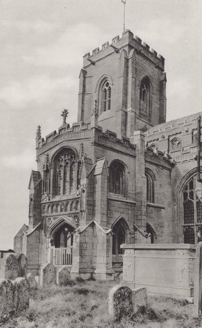 Walpole St Peter (s/b fotoğraf) by English Photographer