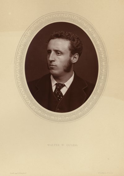 Walter William Ouless, İngiliz portre ressamı by English Photographer