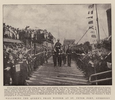 Queens Ödülü Sahibini St Peter Port, Guernsey