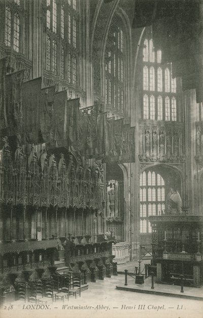Westminster Manastırı, Henry III Şapeli by English Photographer