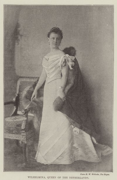Wilhelmina, Hollanda Kraliçesi by English Photographer