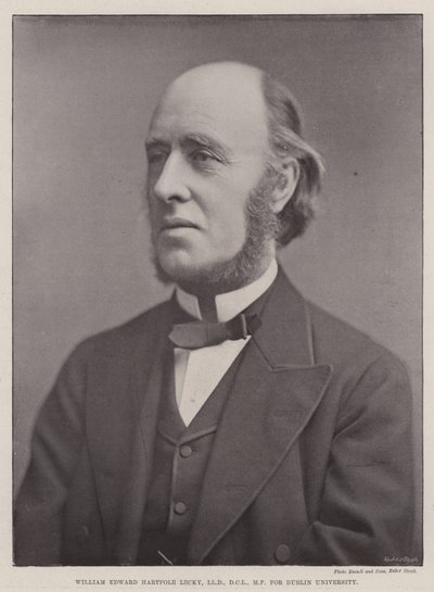 Dublin Üniversitesi için William Edward Hartpole Lecky, LLD, DCL, MP by English Photographer