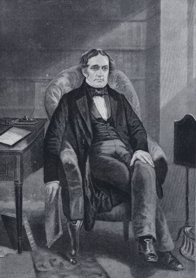William Hickling Prescott (s/b fotoğraf) by English Photographer