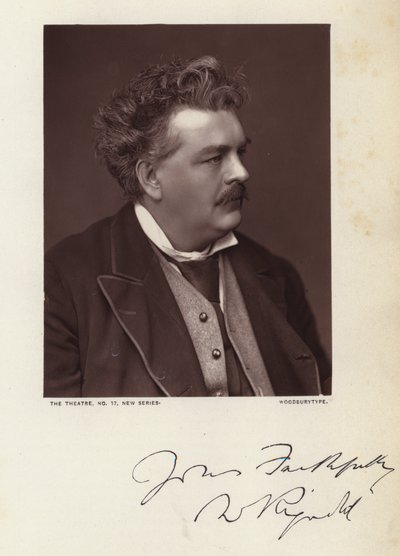 William Rignold (s/b fotoğraf) by English Photographer