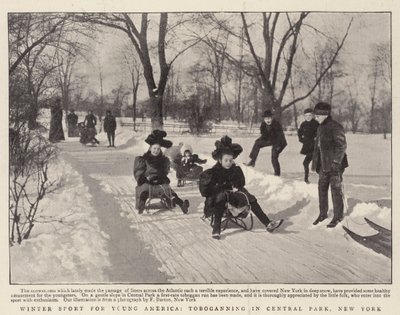 Genç Amerika için Kış Sporları, Central Park, New York