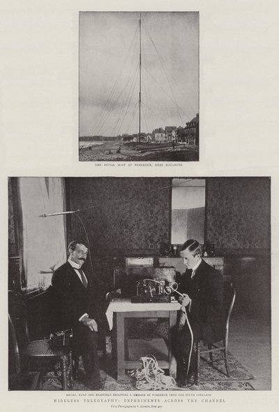 Kablosuz Telgraf, Kanal Boyunca Deneyler by English Photographer