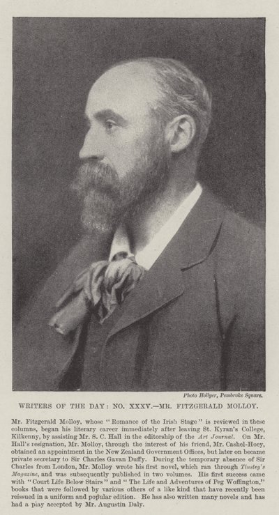 Günün Yazarları, Bay Fitzgerald Molloy by English Photographer