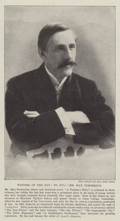 Günün Yazarları, Bay Max Pemberton by English Photographer