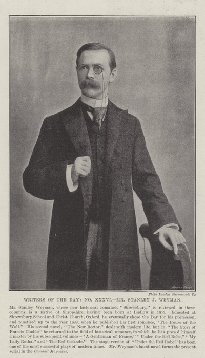 Günün Yazarları, Bay Stanley J Weyman by English Photographer