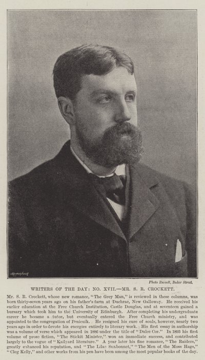 Günün Yazarları, Bay SR Crockett by English Photographer