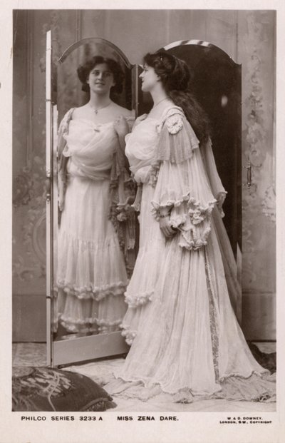 Zena Dare, İngiliz şarkıcı ve oyuncu (s/b fotoğraf) by English Photographer
