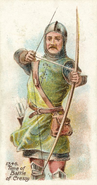 1346, Cressy Savaşı Zamanı by English School