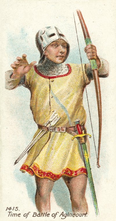 1415, Agincourt Savaşı Zamanı by English School