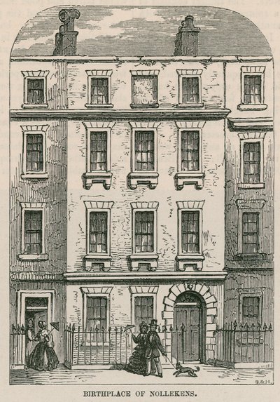 28 Dean Street, Soho, Londra, sanatçı Joseph Nollekens
