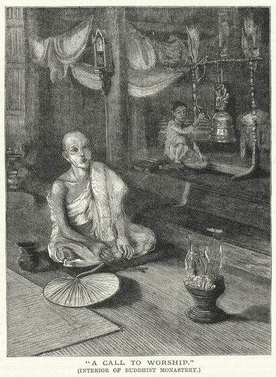 "İbadet Çağrısı", Budist Manastırı