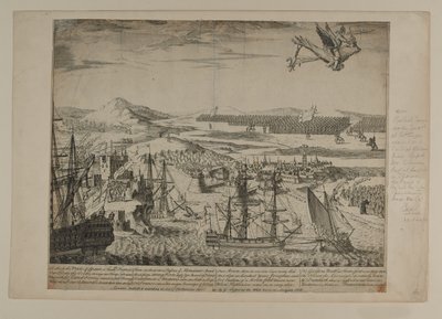 Avusturya Veraset Savaşının Karikatürü, G. Foster tarafından yayınlandı, Londra, 1743 by English School