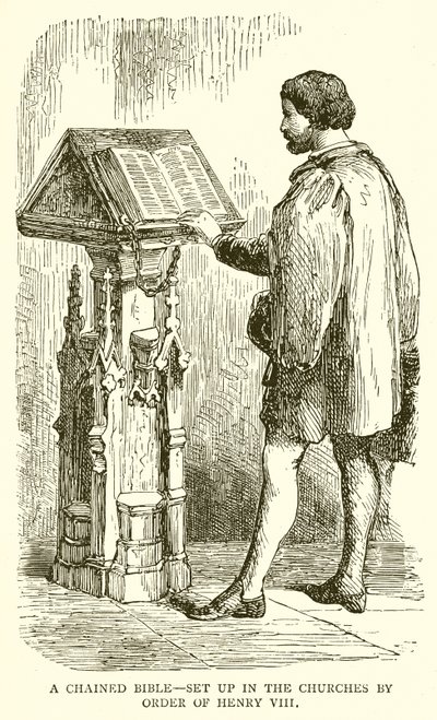 Zincirlenmiş İncil - VIII. Henry