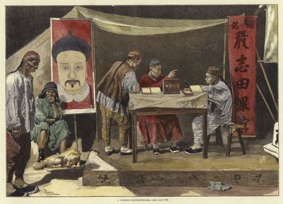 Çinli Falcı by English School