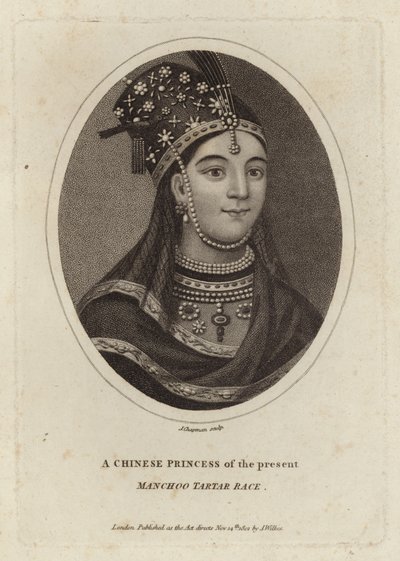 Günümüzün Çinli Prensesi Mançu Tartar Yarışı by English School