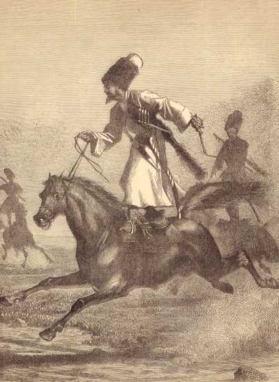 Bir Kazak Süvarisi by English School