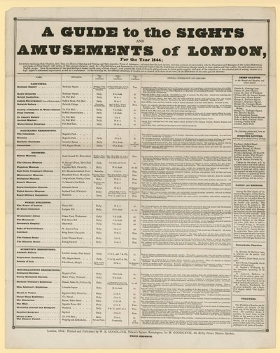 1844 yılı için Londra