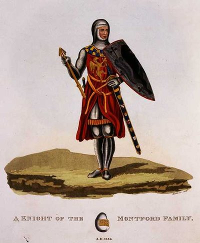 Montford Ailesinden Bir Şövalye by English School