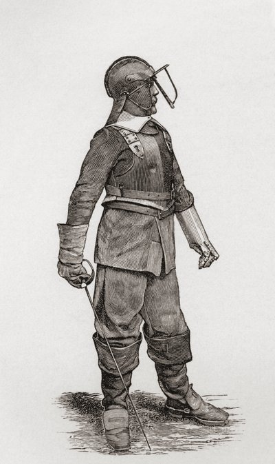 Oliver Cromwell zamanından bir Hafif Süvari, J. R. Green