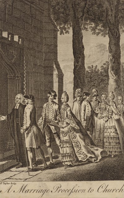 Kiliseye Evlilik Alayı by English School
