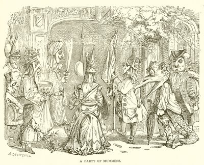 Bir Mummers Partisi by English School