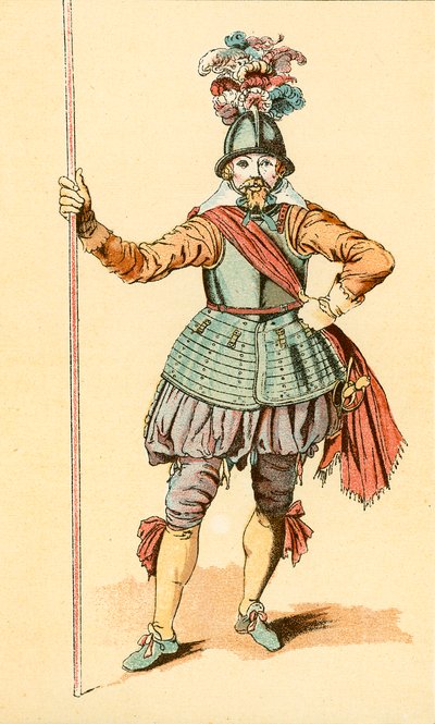 Bir Pikeman by English School