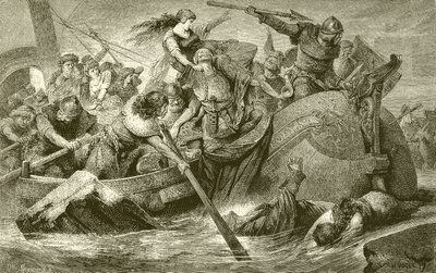 Vikinglerin Yağma Seferi by English School
