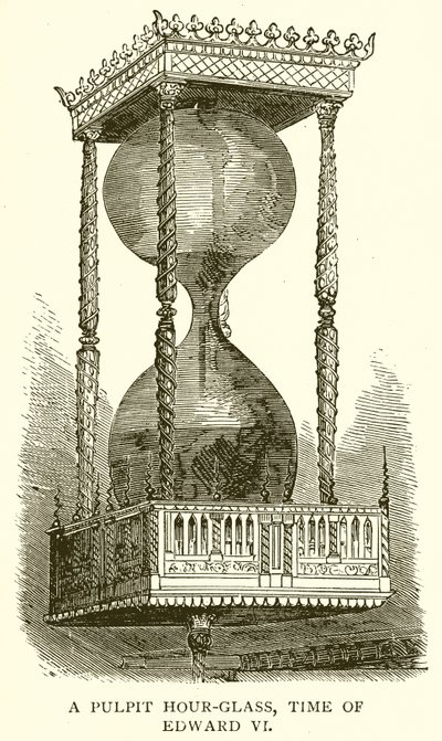 Bir Minber Saat-Cam, Edward VI Zamanı by English School