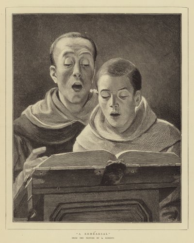 Bir Prova (gravür) by English School