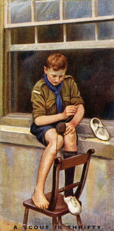 Bir İzci Tutumludur, 1929 by English School