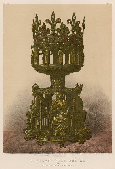 Gümüş Yaldızlı Tapınak, Poussielgue-Rusand, Paris by English School