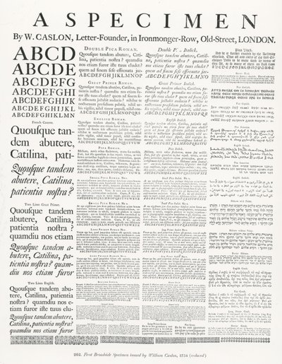 W.Caslon