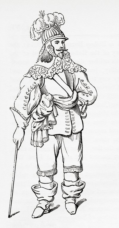 Bir şövalye by English School