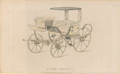 Hafif bir Fayton by English School