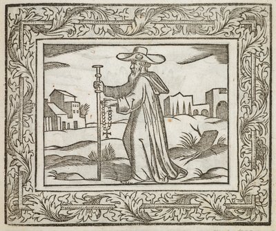 Asa ve haç tutan bir adam, Genç Henry Peacham