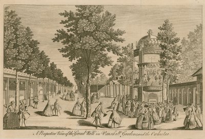 Vauxhall Bahçeleri, Londra ve Orkestra