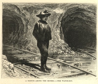 Madenciler arasında bir eskiz - The Watch-Boy by English School