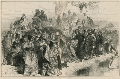 Uluslararası Tekne Yarışında bir kroki by English School