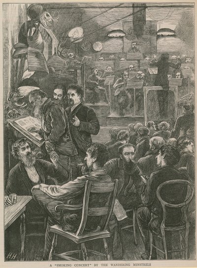 Gezgin âşıklardan bir sigara konseri by English School