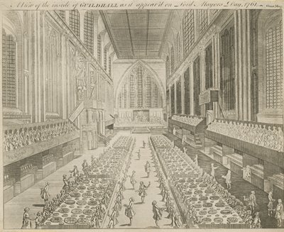 Lord Mayors Day, 1761