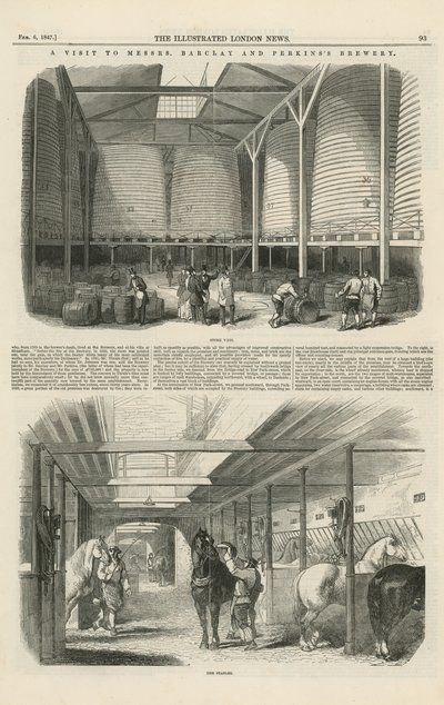 Messrs Barclay ve Perkinss Brewery