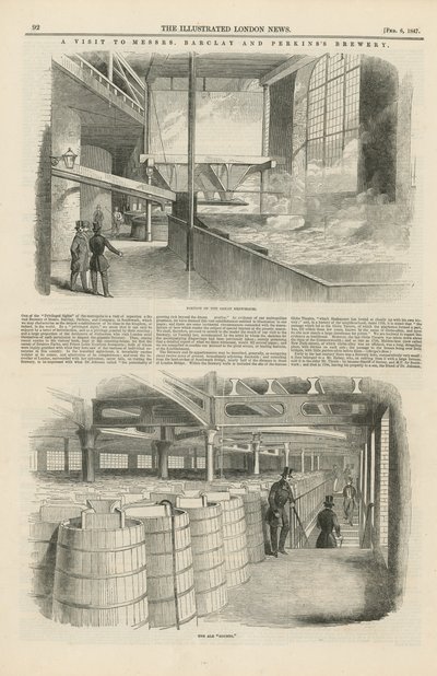 Messrs Barclay ve Perkinss Brewery