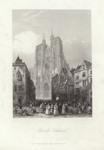 Abbeville Katedrali by English School