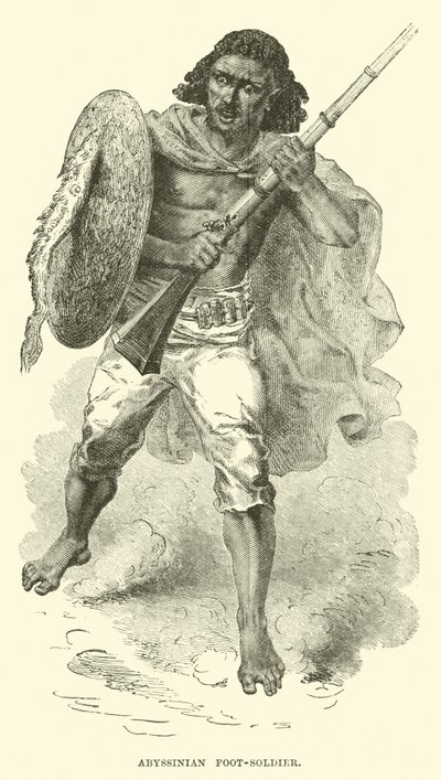 Habeş piyadesi by English School