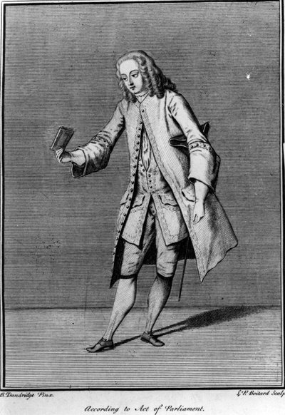 Louis Phillippe Boltard tarafından Bartholomew Dandridge