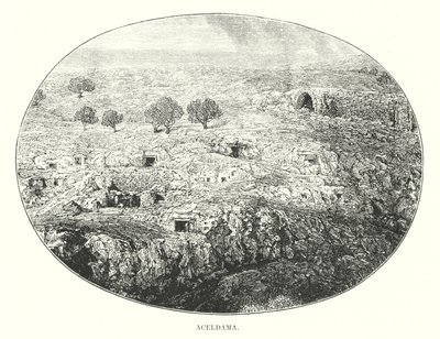 Açeldama (gravür) by English School